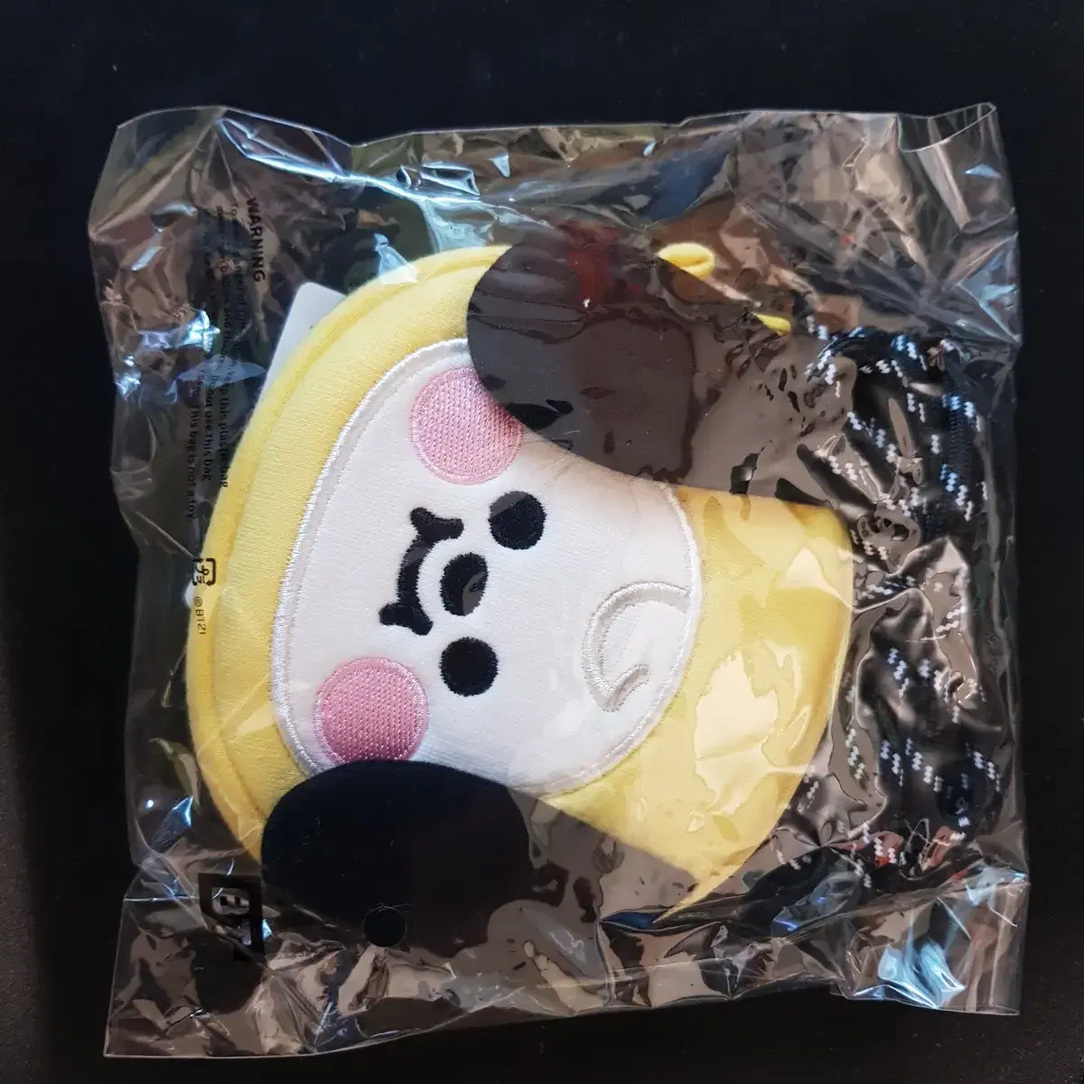 bt21 chimmy baby 치미 스트랩 얼굴 파우치세트